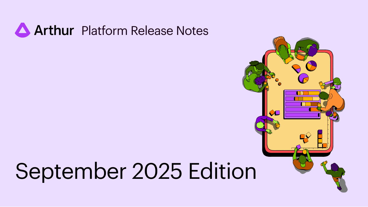 What’s New in Arthur: Custom Evals, a smarter workspace, and engine upgrades for speed and security